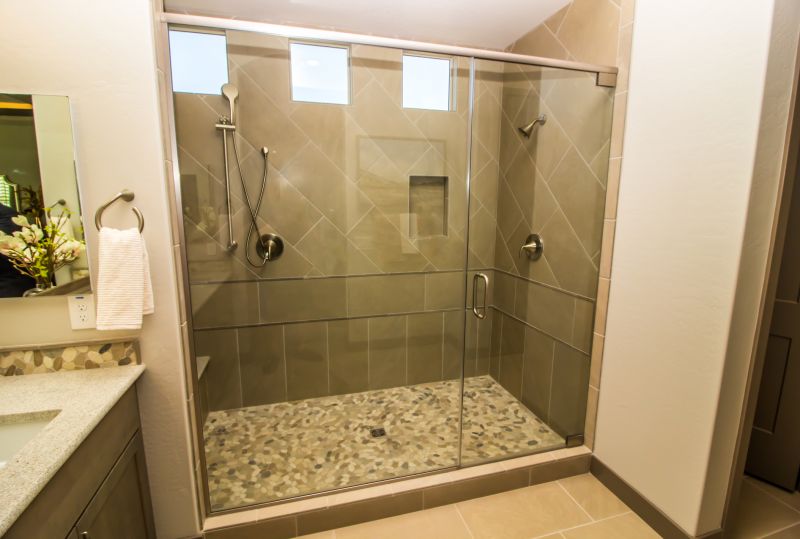 Walk-In Showers with Frameless Glass