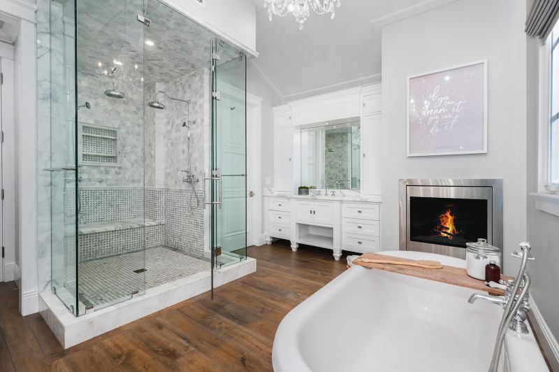 Luxury Bathroom Upgrade with Frameless Glass Shower